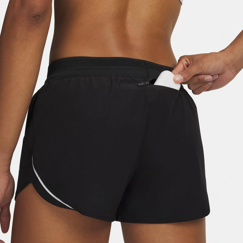 Velociti Pro Vent s Laufshorts Damen-schwarz, silber