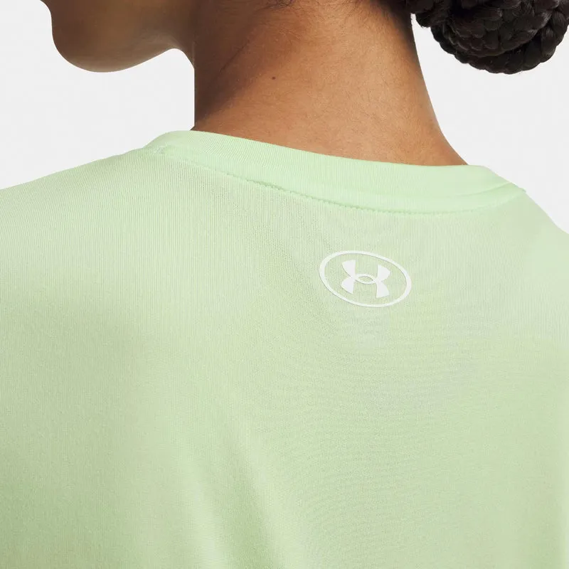 Tech Solid T-Shirt Damen-grün