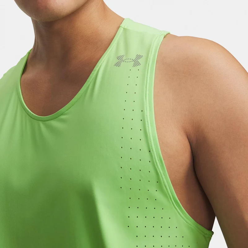 Velociti Pro Laufshirt Herren - neongrün, silber