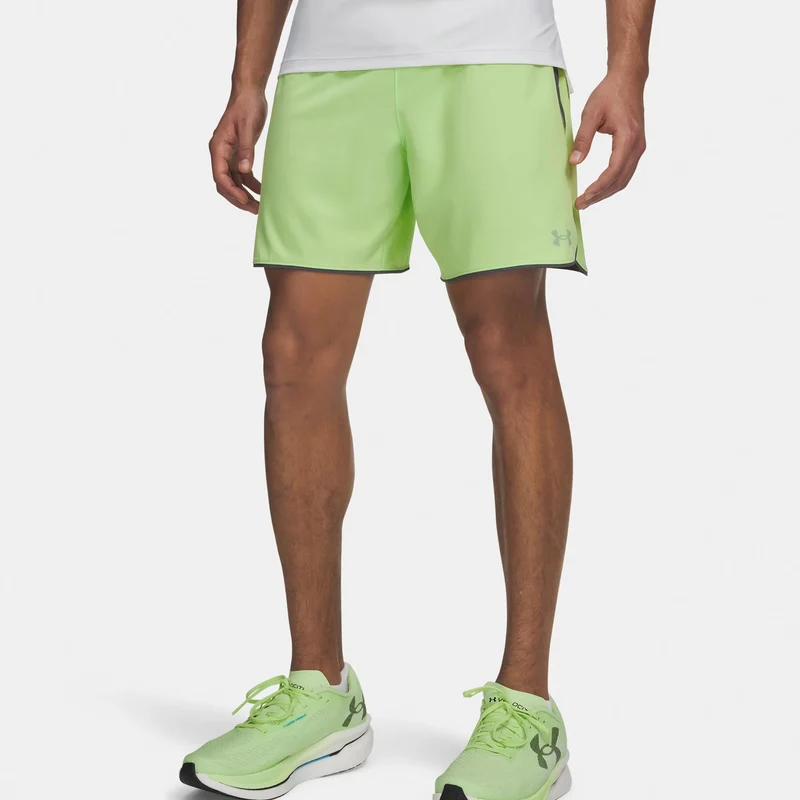 Velociti Pro 7in Laufshorts Herren-neongrün, silber