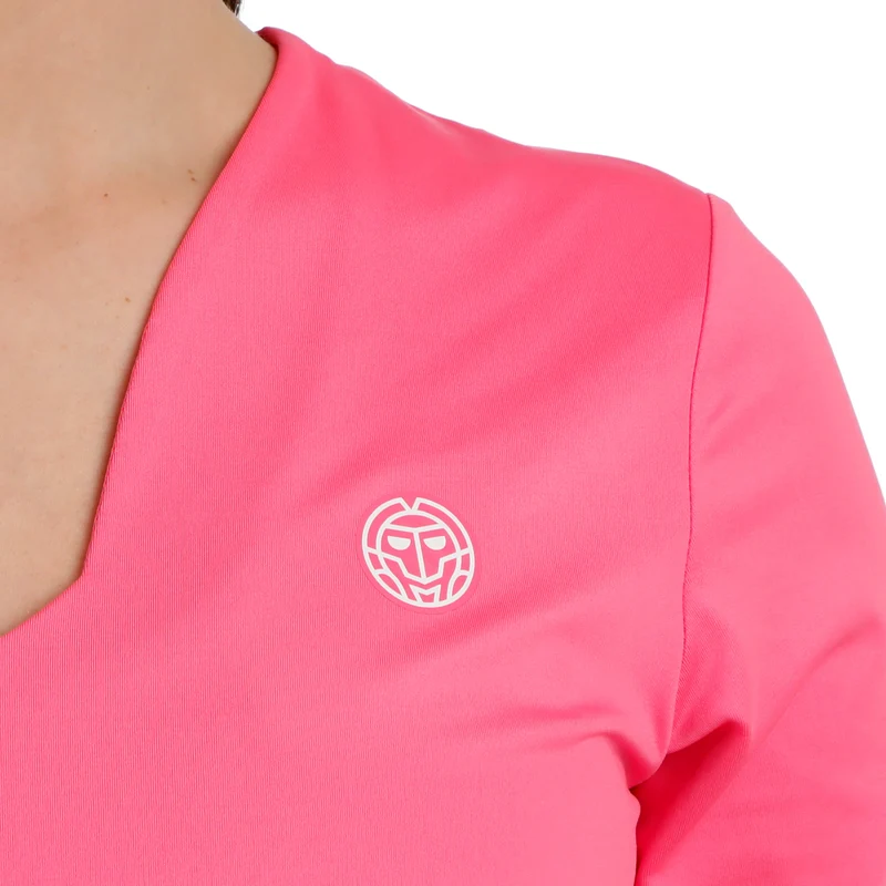 Crew 2.0 V-Neck Longsleeve Damen-pink