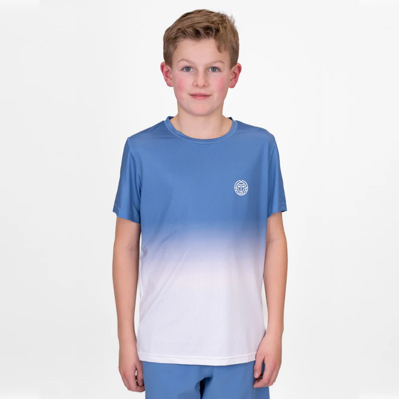 Crew Gradiant T-Shirt Jungen-Blau,Weiß