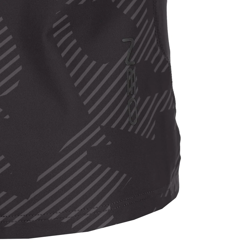 Feel the Vybe AOP Laufshirt Damen-schwarz