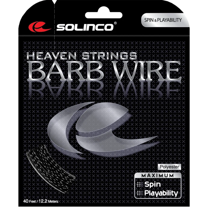 Barb Wire Saitenset 12,2m-Schwarz