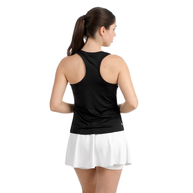 Crew Racerback Tank-Top Damen - schwarz