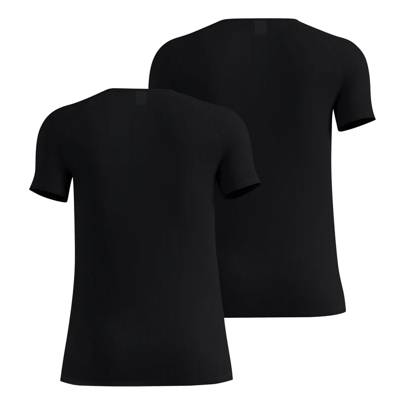 Active Light 2 pack Unterhemd Herren-schwarz
