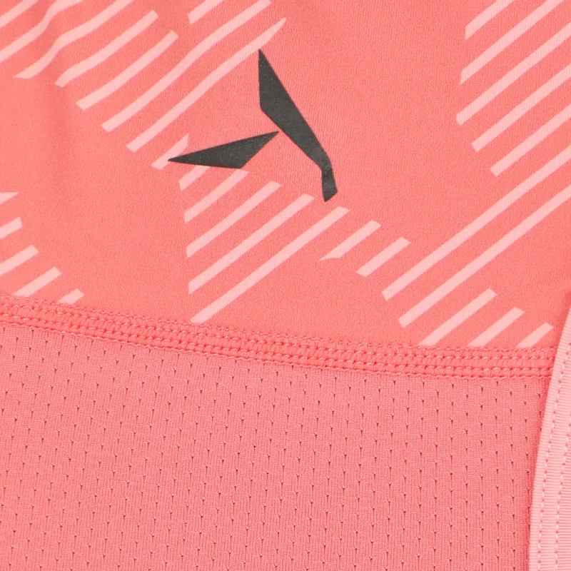 Feel the Vybe AOP Laufshirt Damen-koralle
