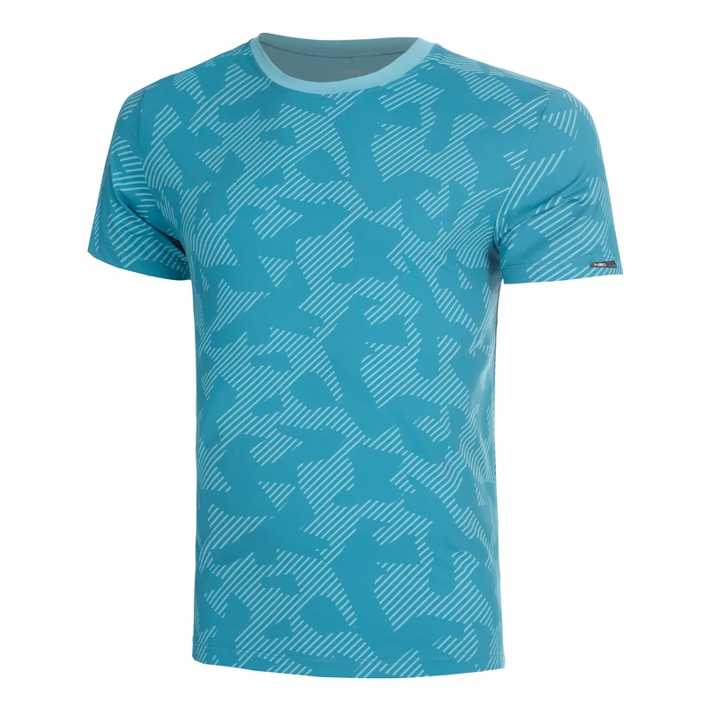 Feel the Vybe AOP Laufshirt Herren-türkis