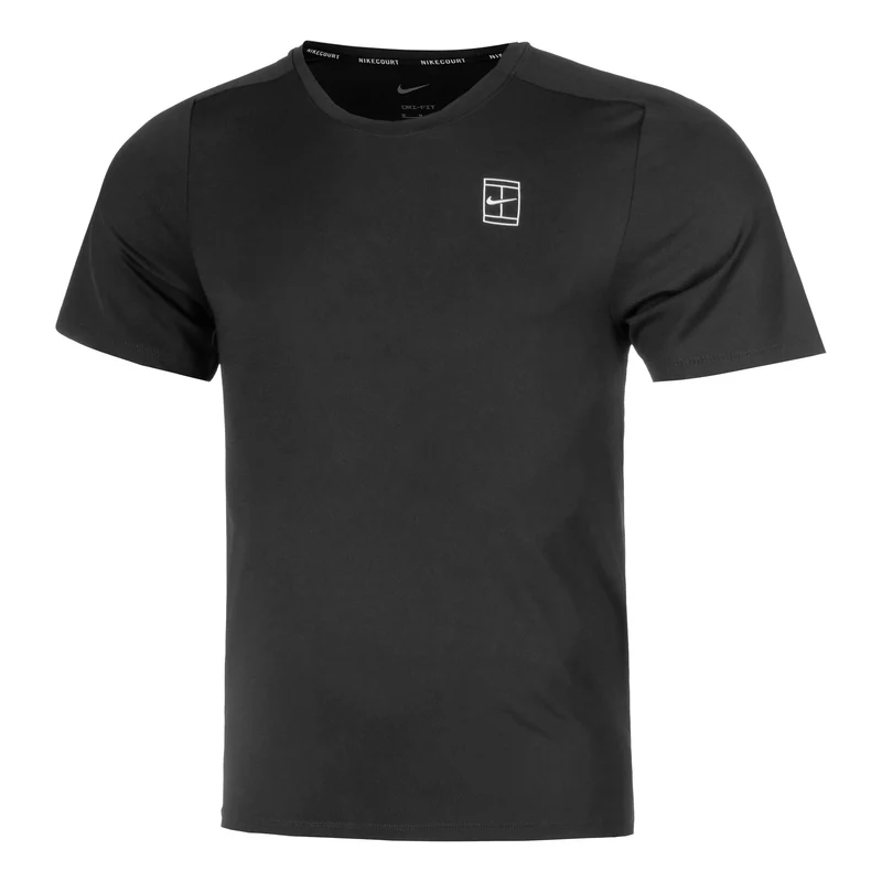 Court Dri-Fit Advantage T-Shirt Herren-Schwarz,Weiß