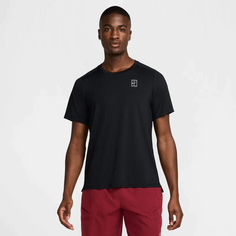Court Dri-Fit Advantage T-Shirt Herren-Schwarz,Weiß