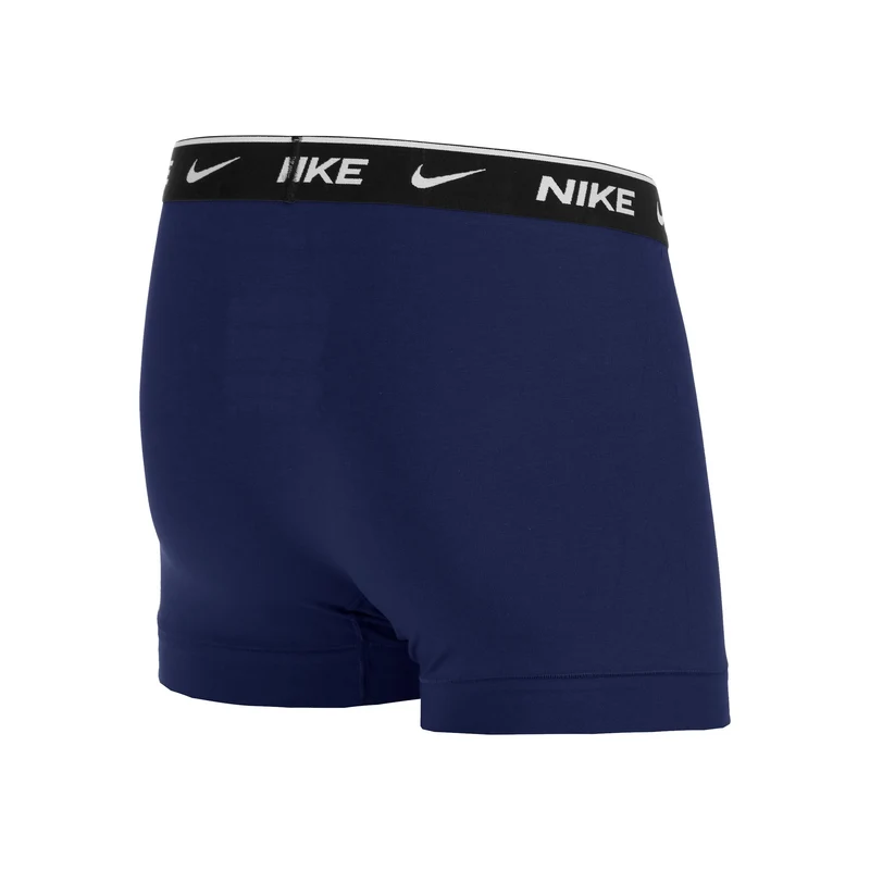 Essential Cotton Stretch Trunk Boxer Short 3er Pack Herren - blau, blau