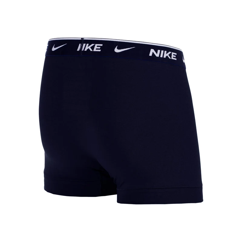 Essential Cotton Stretch Trunk Boxer Short 3er Pack Herren - hellblau, orange