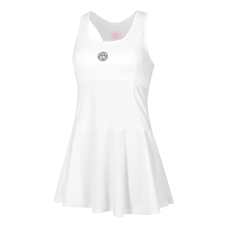 Crew Kleid Damen-Weiß
