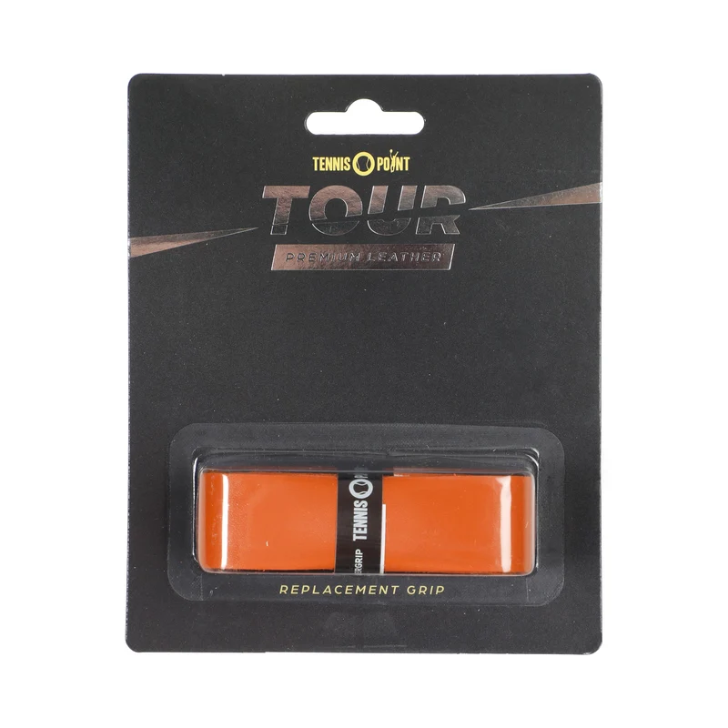 Tour Leather Replacement Grip 1er Pack - braun