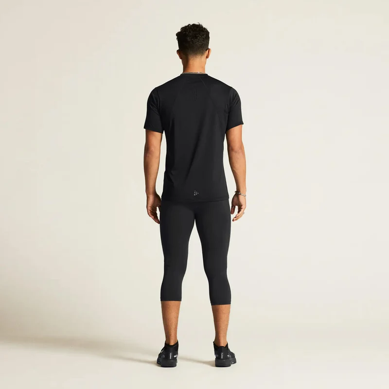 ADV Essence Laufshirt Herren - schwarz