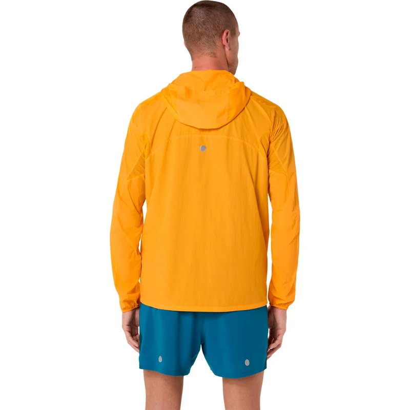 Road Packable Jacket Laufjacke Herren - orange, silber