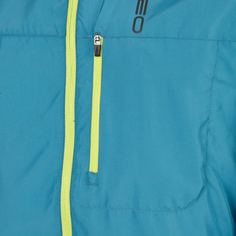Feel the Vybe Fly Laufjacke Herren-türkis, limette