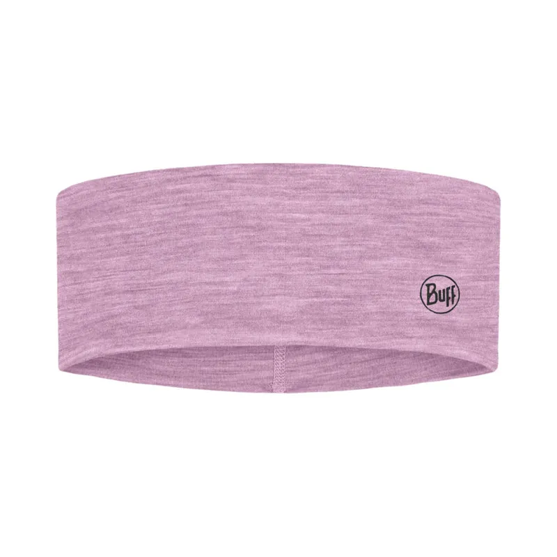 Merino Lightweight Stirnband-Lila