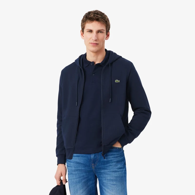 Sweatjacke Herren - dunkelblau