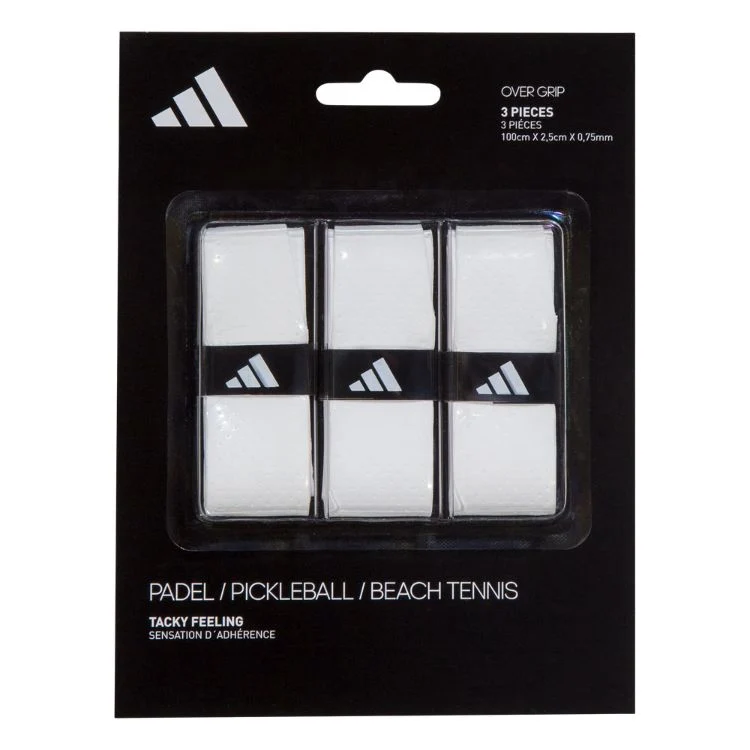 Adidas Overgrip Padel Perforated Wit 3 Pack