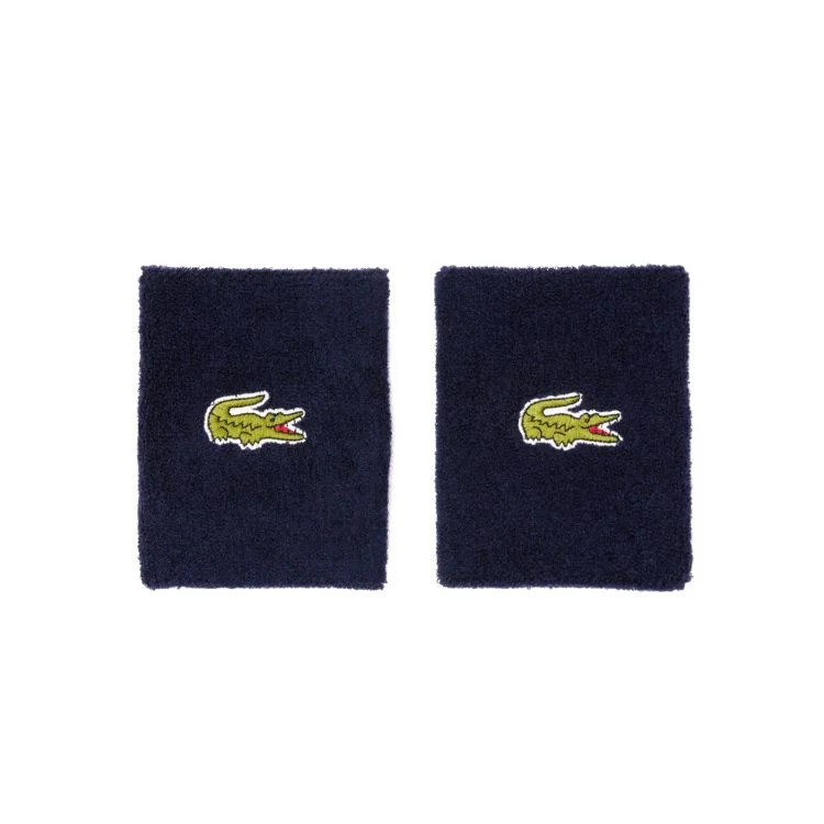 Lacoste Polsband Sport Wristband Navy 2 Pack