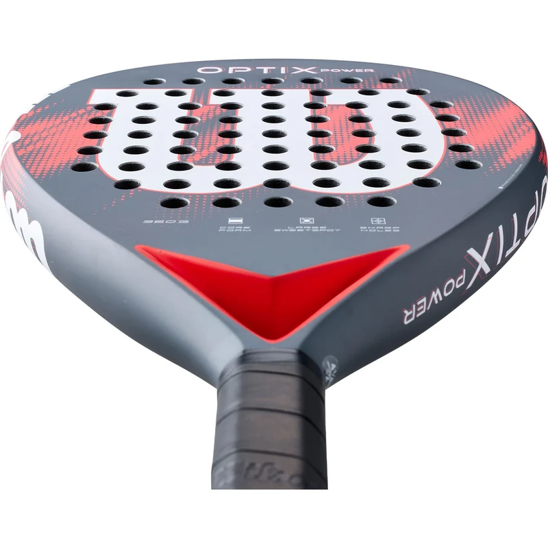 Wilson Padelracket Optix Power V2 Rood