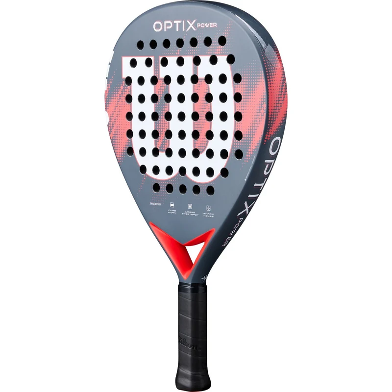 Wilson Padelracket Optix Power V2 Rood