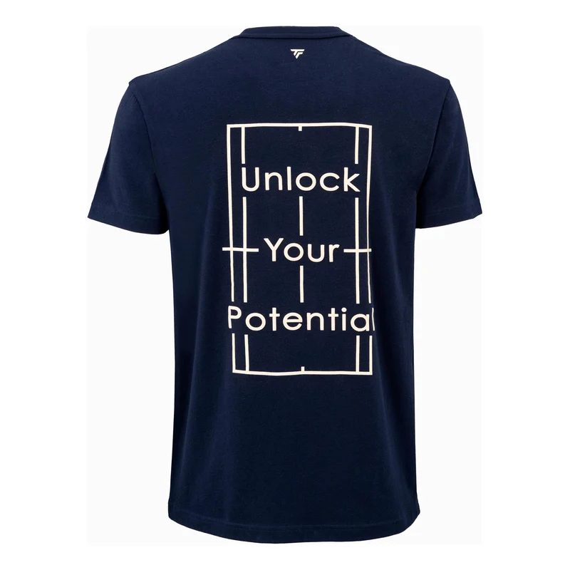 Graphic T-Shirt Herren - dunkelblau