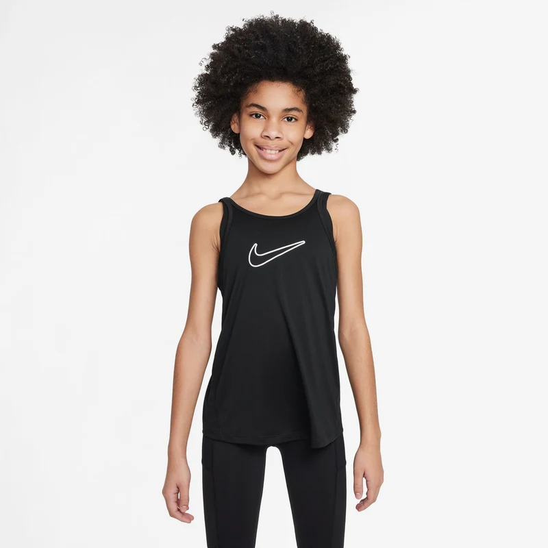 Dri-Fit One Tank-Top Mädchen-Schwarz