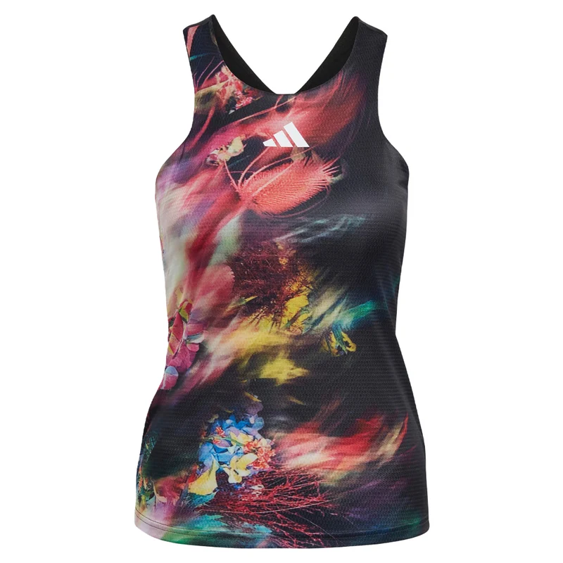 Adidas Melbourne Y-Tank (Ladies) - Multicolor/Black