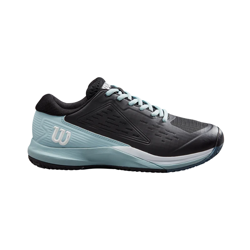 Wilson Pro Rush Ace Tennis Shoes (Ladies) - Black/Sterling Blue/White