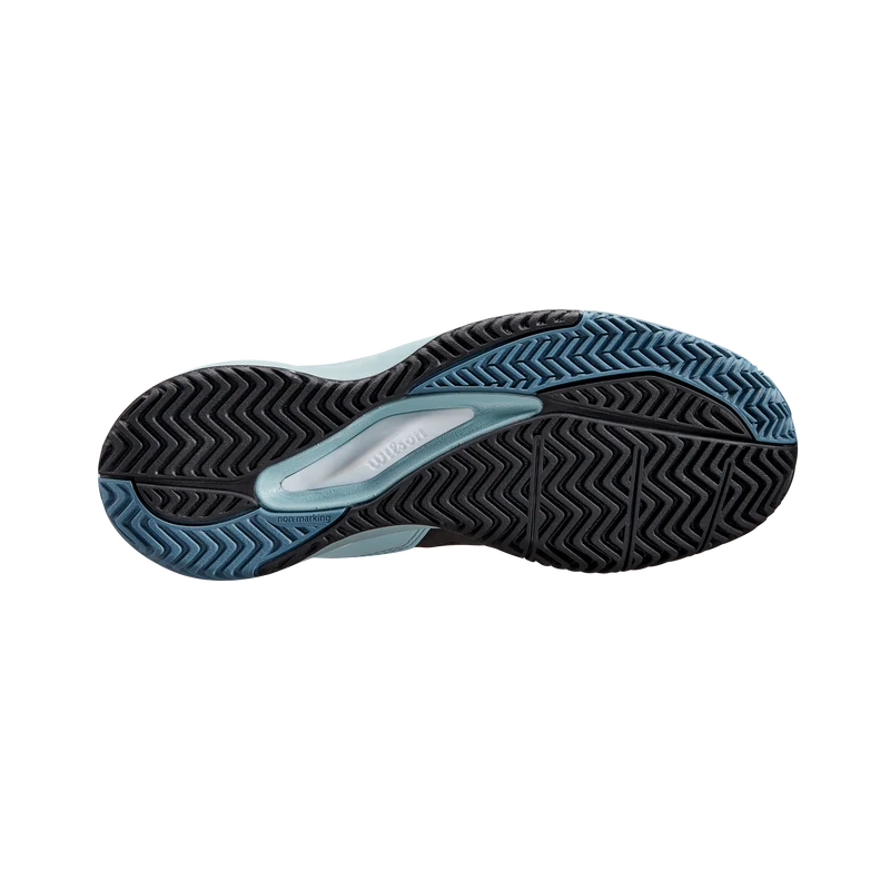 Wilson Pro Rush Ace Tennis Shoes (Ladies) - Black/Sterling Blue/White