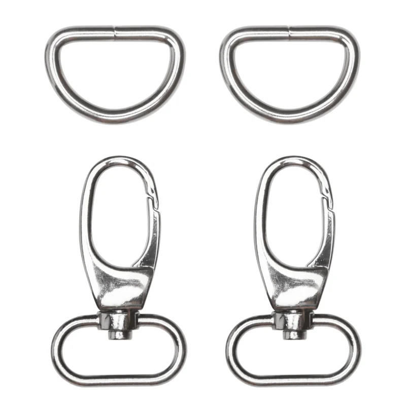 Karabinerhaken-Set mit D-Ring