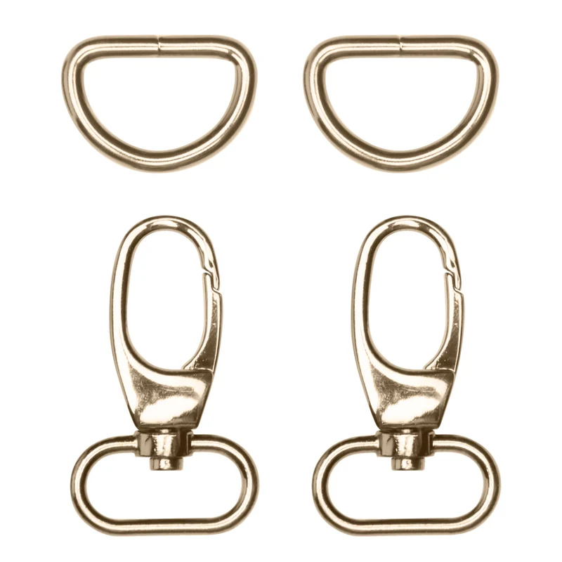 Karabinerhaken-Set mit D-Ring
