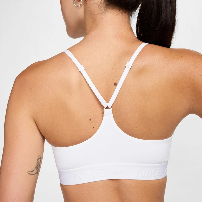 Dri-Fit INDY Light Support Sport-BH Damen - weiß