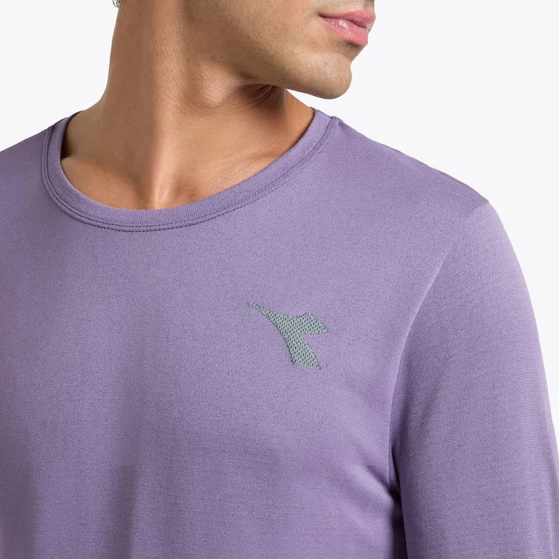 Stratouno Longsleeve Herren - violett
