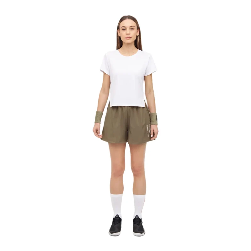 Cuera Womens Active Globe Shorts (Walnut)