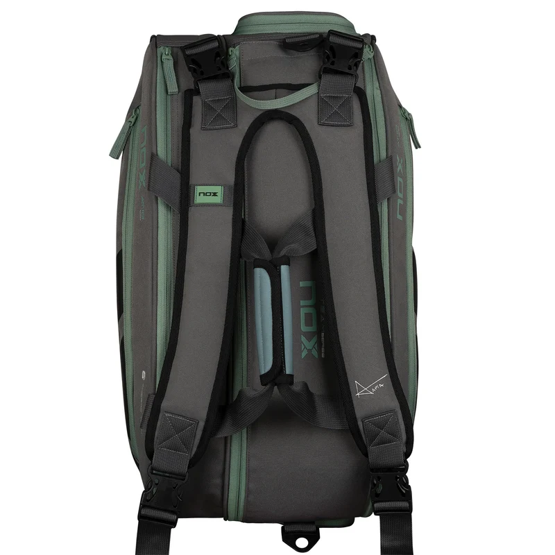 Nox AT10 Team Padel Bag (Grey/Green)