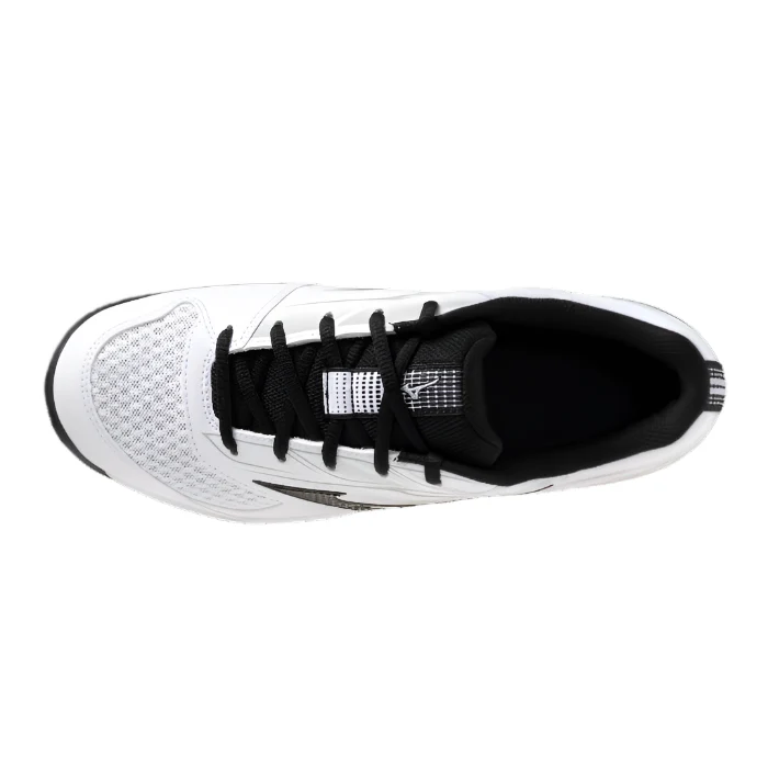 Mizuno Break Shot 5 CC Padel Shoes (White/Black/Harbor Mist)
