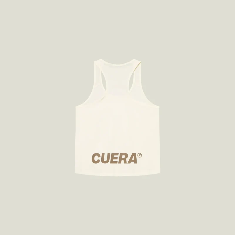 Cuera Oncourt Airy Ultra-Light Tank Top (Off White)