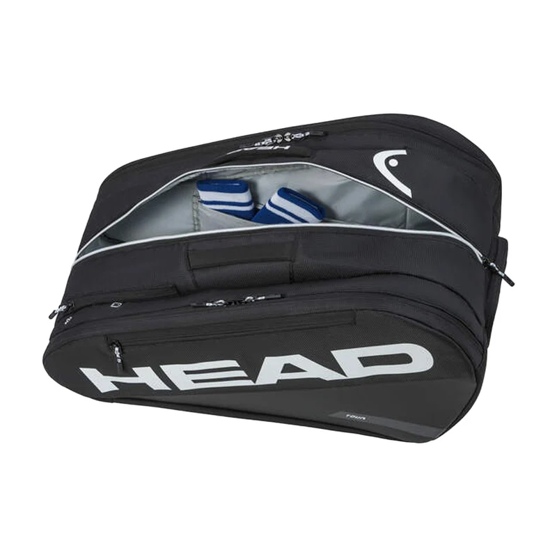 HEAD TOUR Padel Bag L 2026 Negro (Paletero)