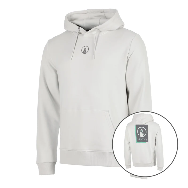 Joy Layer Hoody Herren-hellgrau, dunkelgrau
