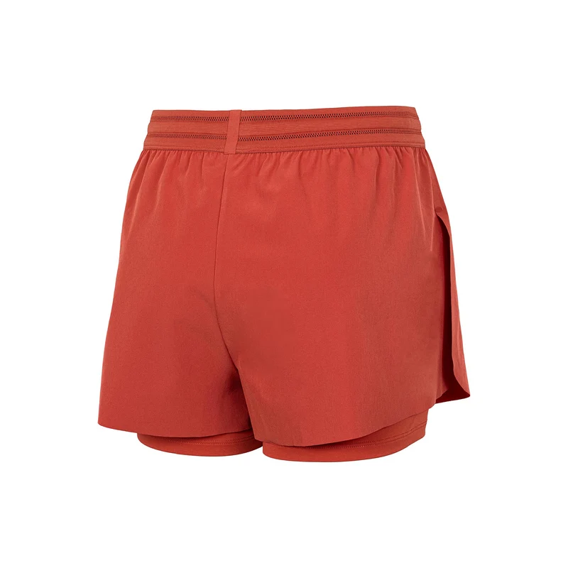 Team Stretch Shorts Damen - rost