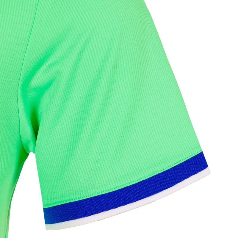 Joy Break Ringer T-Shirt Jungen - grün, weiß