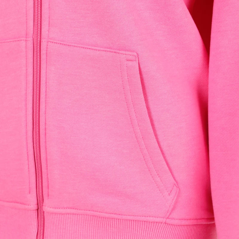Joy Palm Court Sweatjacke Damen-pink, weiß
