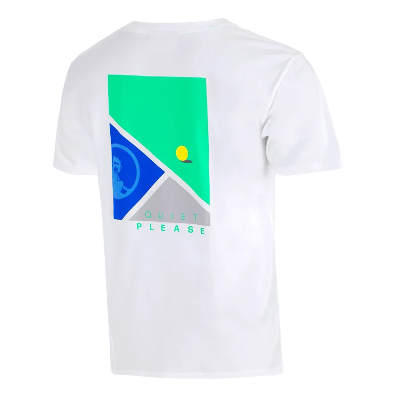 Crush T-Line T-Shirt Herren-weiß, blau
