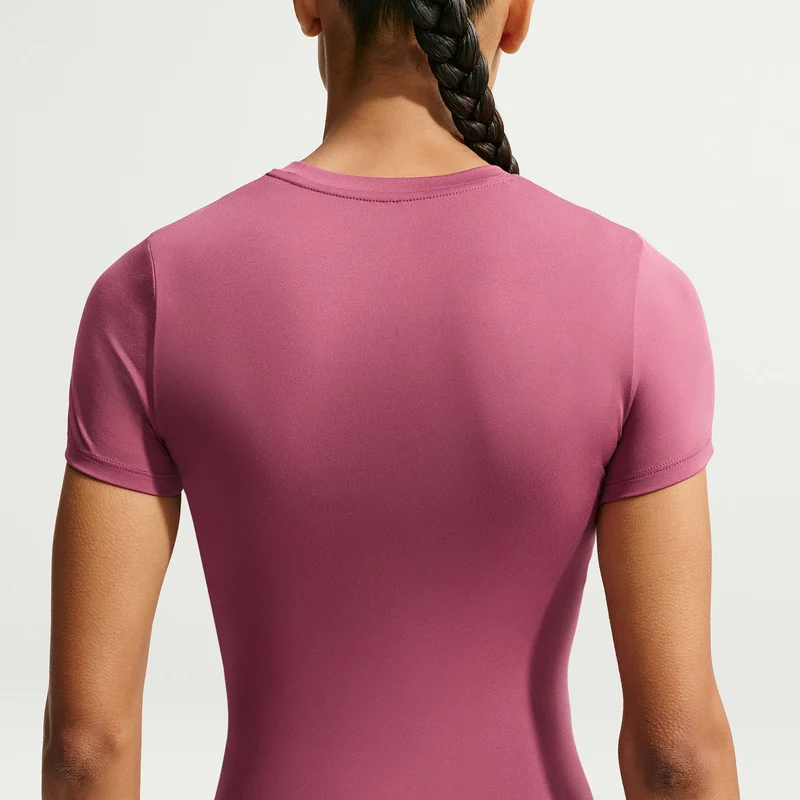 One Fitted T-Shirt Damen - mauve