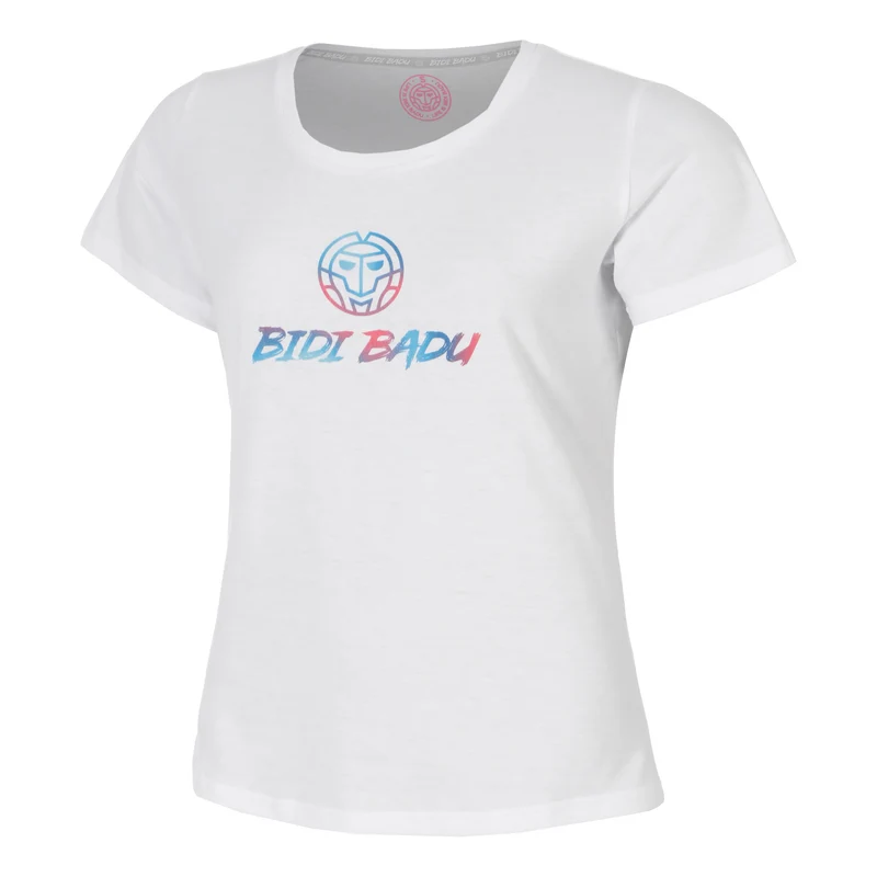 Logo Chill T-Shirt Damen-weiß