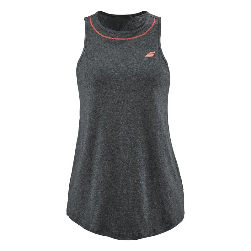 Babolat Exercise Cotton Tank (Ladies) - Black