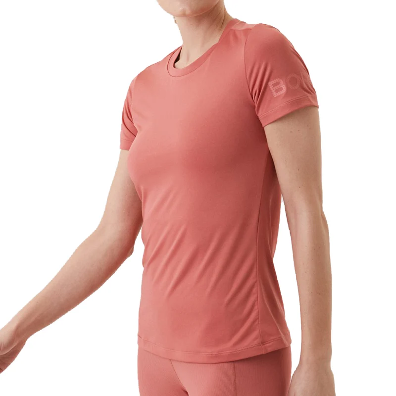 Bjorn Borg (Ladies) Slim T-Shirt - Dusty Cedar